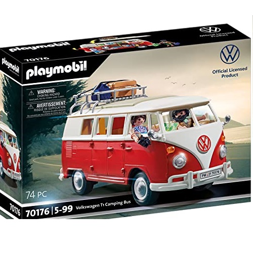 比金盒特价还低！Playmobil  百乐宝 Volkswagen 大众 T1露营车，原价$49.99，现仅售$24.19