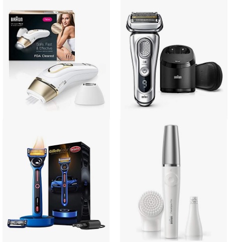 Up to 30% off on electric shavers and razors from Braun, Gillette and more