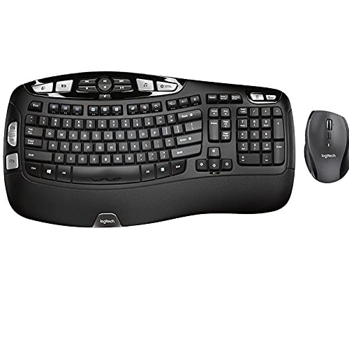 Logitech MK570 Wireless Wave Keyboard and Mouse Combo, List Price is $64.99, Now Only $54.99