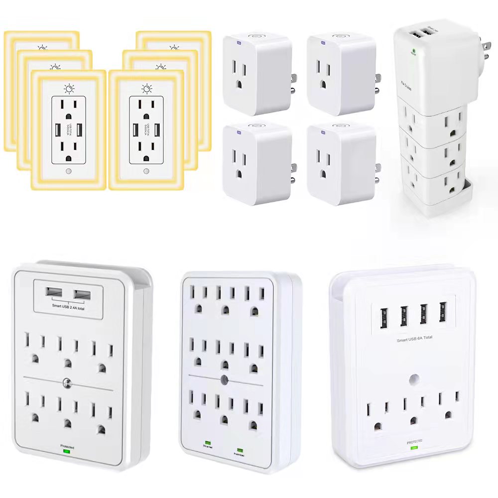 Black Friday incredible deals! POERUI wall outlets, surge protectors 40% off !
