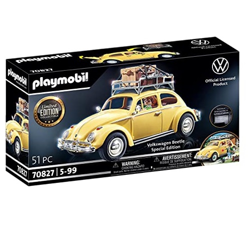 史低价！Playmobil 百乐宝 黄色 Volkswagen 大众Beetle甲壳虫汽车，原价$59.99，现仅售$38.50，免运费！