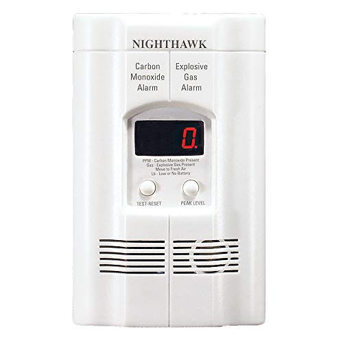 Kidde Nighthawk Carbon Monoxide Detector & Propane, Natural, & Explosive Gas Detector, AC-Plug-In with Battery Backup, Digital Display, List Price is $39.99, Now Only $29.46