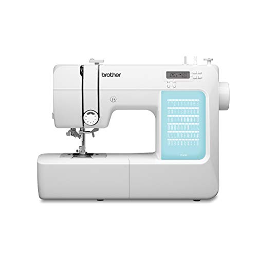 Brother CP60X Computerized Sewing Machine, 60 Built-in Stitches, LCD Display, 7 Included Feet, White, List Price is $149.99, Now Only $119.99, You Save $30.00 (20%)
