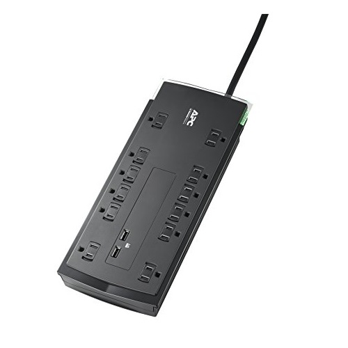 APC Surge Protector Power Strip with USB Ports, P12U2, 4320 Joule, 12 Outlet Surge Protector, List Price is $44.79, Now Only $24.58