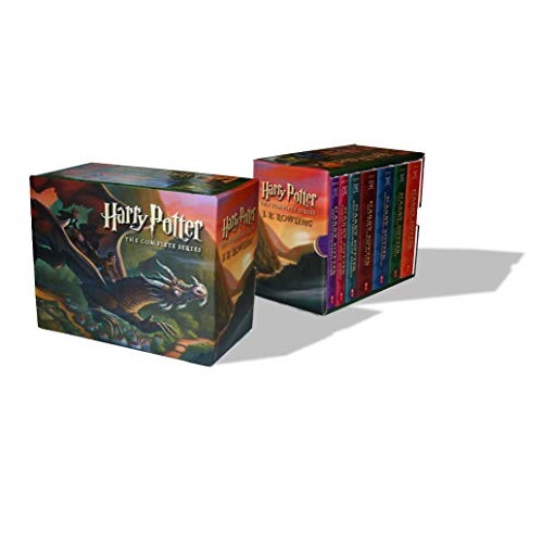 经典读物 《Harry Potter 哈利波特》小说套装1-7册，原价$86.93，现点击coupon后仅售 $29.14 ，免运费！