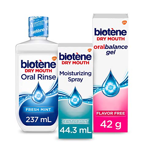 Biotene Dry Mouth Management Oral Rinse Dry Mouth Spray and Moisturizing Gel Kit, 1 Count, Now Only $11.18
