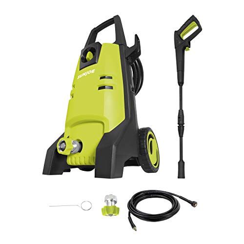 Sun Joe SPX1501 1800 Max PSI 1.8 GPM 13-Amp Electric Pressure Washer, Green, List Price is $119, Now Only $74.98, You Save $44.02 (37%)