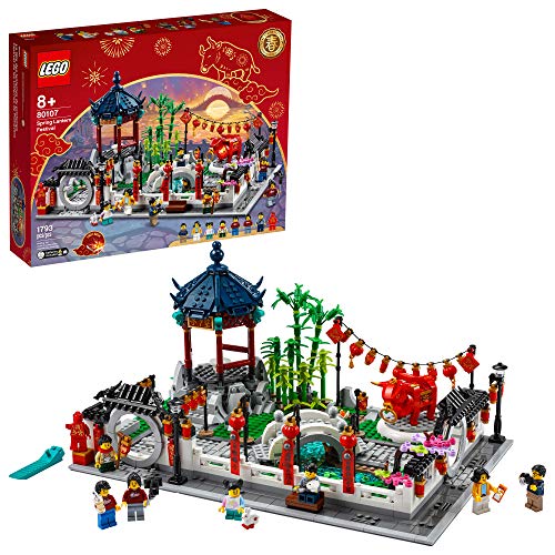 LEGO Spring Lantern Festival 80107 Building Kit; Collectible Lunar New Year Gift Toy for Kids, New 2021 (1,793 Pieces), Now Only $117.79
