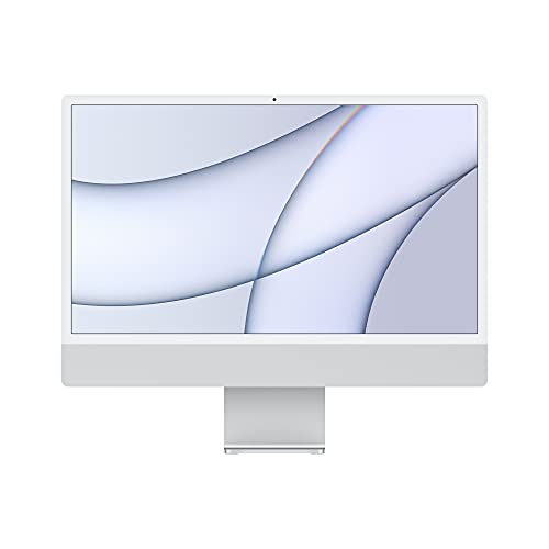 2021 Apple iMac (24-inch, Apple M1 chip with 8‑core CPU and 8‑core GPU, 8GB RAM, 256GB) - Silver, List Price is $1499, Now Only $1,349.00