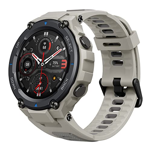 Amazfit T-Rex Pro Smart Watch with GPS, Outdoor Fitness Watch for Men, Military Standard Certified, 100+ Sports Modes, 10 ATM Waterproof, 18 Day Battery Life, Blood Oxygen Heart Rate Monitor,Only $110