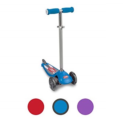 Radio Flyer Lean 'N Glide Scooter with Light Up Wheels Kids Scooters Blue, List Price is $49.99, Now Only $25.08, You Save $24.91 (50%)