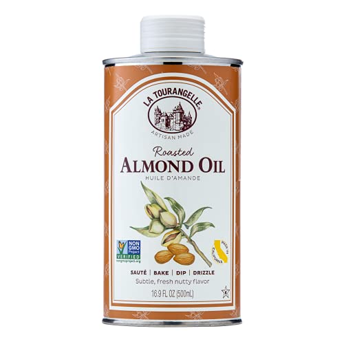 La Tourangelle, Roasted Almond Oil, Artisanal Cooking Oil Rich in Vitamins E, B, and P, Bake, Cook, and Whisk into Marinades and Vinaigrettes, 16.9 fl oz, Now Only $