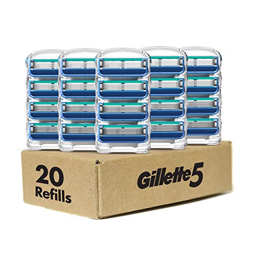 史低价！Gillette 吉列 锋隐5 剃须刀替换刀头 20个装，原价$33.99，现仅售$23.76