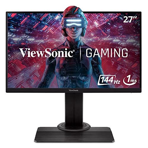 ViewSonic XG2705 27 Inch 1080p 1ms 144Hz IPS Gaming Monitor with FreeSync Premium Eye Care Advanced Ergonomics Mode HDMI and DP for Esports, List Price is $329.99, Now Only $189.99