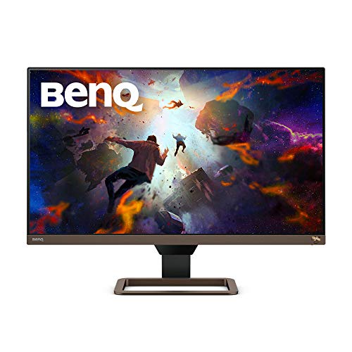 BenQ EW2780U 27 inch 4K Monitor | IPS Multimedia with HDMI connectivity | HDR | Eye-Care Sensor | Integrated Speakers and Custom Audio Modes | USB C Connectivity and Charging, Only $349.99