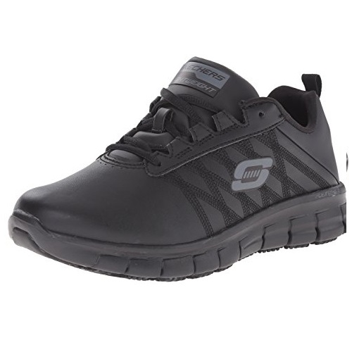 Skechers for Work Women's Sure Track Erath Athletic Lace Slip Resistant Boot, Now Only $19.97