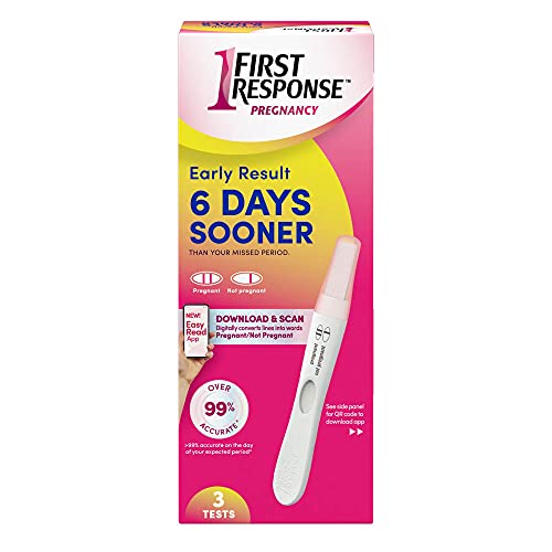 First Response 怀孕早期 验孕棒，3根，原价$19.57，现仅售$10.44，免运费