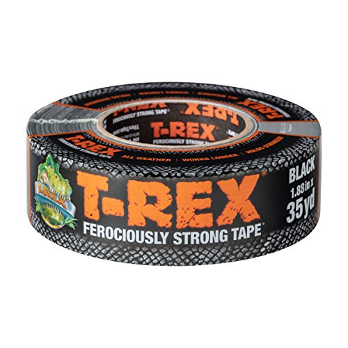 T-REX Ferociously Strong Repair Tape, Black, 1.88 in. x 35 yd. - 241628, List Price is $14.99, Now Only $6.4, You Save $8.59 (57%)