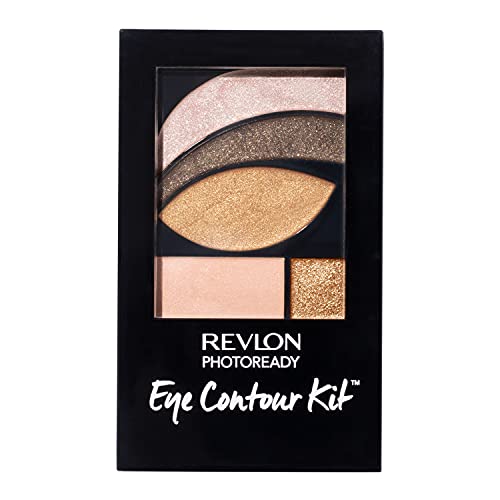 Revlon PhotoReady Eye Contour Kit, Eyeshadow Palette with 5 Wet/Dry Shades & Double-Ended Brush Applicator, Rustic (523), 0.1oz, List Price is $10.48, Now Only $2.14