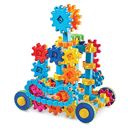 史低價！Learning Resources 齒輪拼裝玩具，235組件，原價$79.99，現僅售$35.40，免運費！