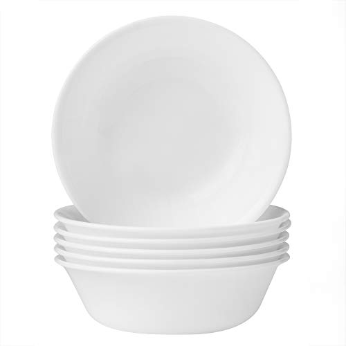 Corelle Soup/Cereal Bowls Set (18-Ounce, 6-Piece, Winter Frost White), only $17.64