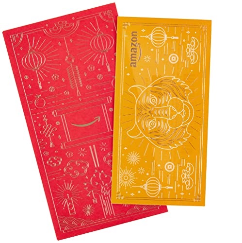 Amazon.com Gift Card in a Lunar New Year Tiger Paper Certificate, Now Only $25