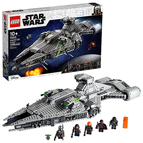 LEGO Star Wars: The Mandalorian Imperial Light Cruiser 75315 Awesome Toy Building Kit for Kids, Featuring 5 Minifigures; New 2021 (1,336 Pieces), Now Only $159.95