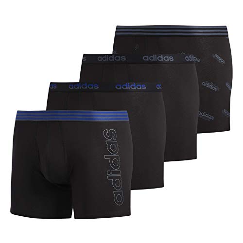 adidas Men's Core Stretch Cotton Boxer Brief Underwear (4-Pack),  List Price is $38, Now Only $22.8, You Save $15.20 (40%)