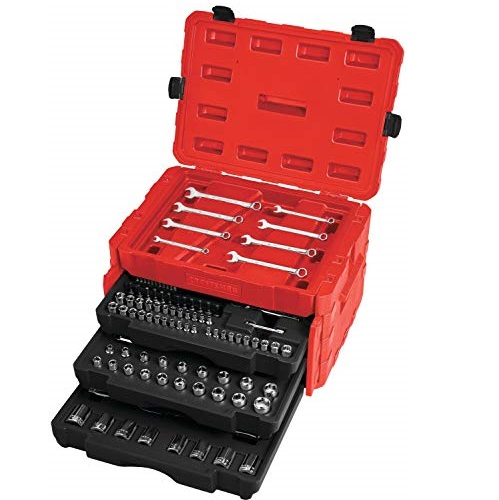CRAFTSMAN CMMT45300  232-Piece Standard (SAE) and Metric Combination Polished Chrome Mechanics Tool Set, List Price is $199, Now Only $99, You Save $100.00 (50%)