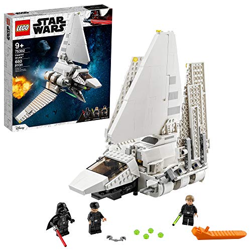 LEGO Star Wars Imperial Shuttle 75302 Building Kit; Awesome Building Toy for Kids Featuring Luke Skywalker and Darth Vader; Great Gift Idea for Star Wars Fans Aged 9 and Up, 660 Piece Only $55.99