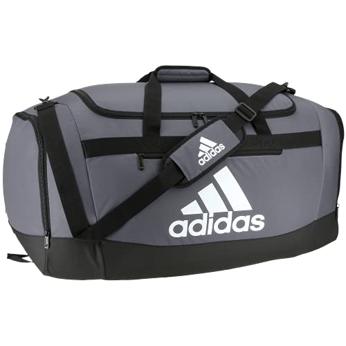 adidas Defender 4 Large Duffel Bag, Team Onix Grey, One Size, Now Only $39.01