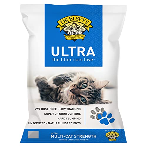 Dr. Elsey's Ultra Premium Clumping Cat Litter,40lbs, only $7.19