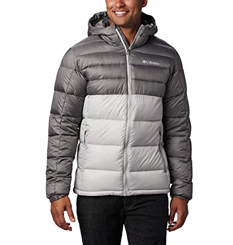 Columbia Men's Buck Butte Insulated Hooded Jacket, Black, Large, Only $67.50