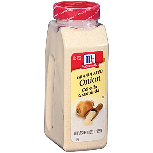 McCormick Granulated Onion, 18 oz, List Price is $11.38, Now Only $6.26