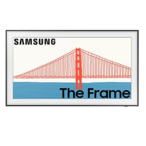 SAMSUNG 65-Inch Class Frame Series - 4K Quantum HDR Smart TV with Alexa Built-in (QN65LS03AAFXZA, 2021 Model), List Price is $1999.99, Now Only $1,497.99