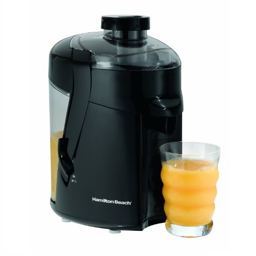 Hamilton Beach HealthSmart Juicer Machine, 2.4” Feed Chute, Centrifugal Extractor, Easy to Clean, BPA Free, 400W, Black (67801), List Price is $44.99, Now Only $29.99, You Save $15.00 (33%)