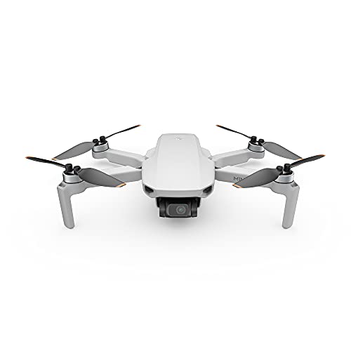 DJI Mini SE - Camera Drone with 3-Axis Gimbal, 2.7K Camera, GPS, 30-min Flight Time, Reduced Weight, Less Than 0.55lbs / 249 gram Mini Drone, Improved Scale 5 Wind Resistance, Gray, Now Only $287.04