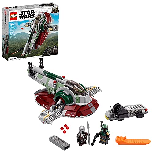 LEGO Star Wars Boba Fett’s Starship 75312 Fun Toy Building Kit; Awesome Gift Idea for Kids; New 2021 (593 Pieces), List Price is $49.99, Now Only $40.00