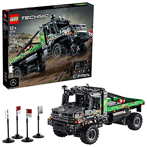 LEGO Technic 4x4 Mercedes-Benz Zetros Trial Truck 42129 Building Kit; Explore A Powerful App-Controlled Toy Truck; New 2021 (2,110 Pieces), Now Only $292.26