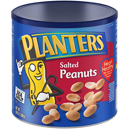 Planters Salted Peanuts (56 oz Canister), List Price is $8.29, Now Only $5.98