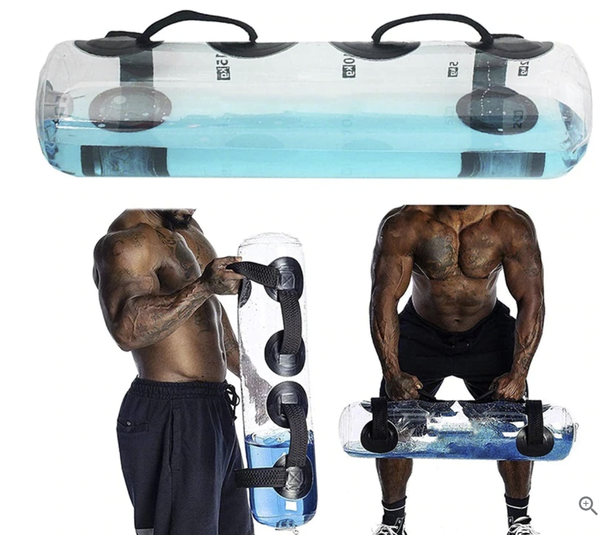 相当实用！健身爱好者看过来！Hydro Gainer™ 可调节健身水重（最高44磅），使用折扣码后半价仅售 $39.99