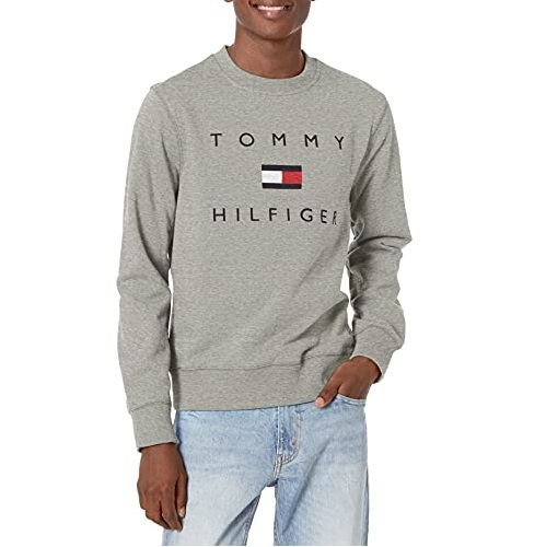 Tommy Hilfiger Men's Crewneck Sweatshirt, List Price is $79.5, Now Only $22.46