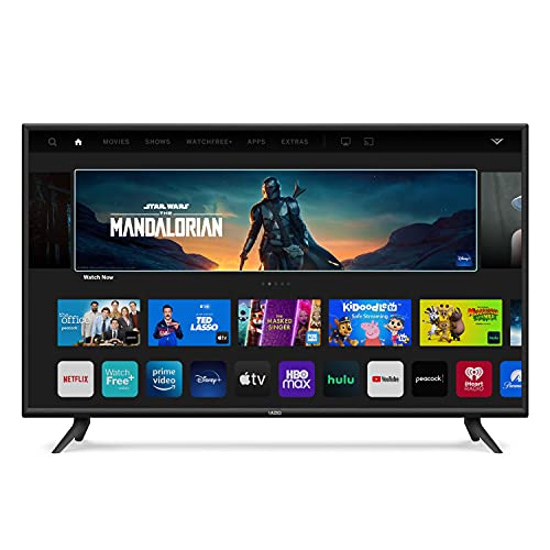 VIZIO 55-Inch V-Series 4K UHD LED HDR Smart TV with Apple AirPlay and Chromecast Built-in, Dolby Vision, HDR10+, HDMI 2.1, Auto Game Mode and Low Latency Gaming, V555-J01 Only $384