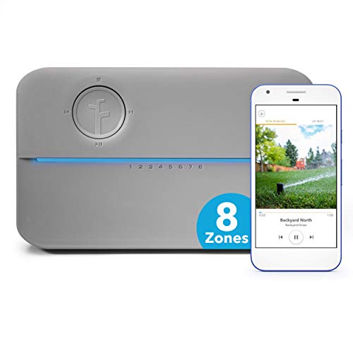 Rachio 8ZULWC-L R3e Generation: Smart, 8 Zone Sprinkler Controller, Compatible with Alexa, Gen, Gray, List Price is $149.99, Now Only $99.99, You Save $50.00 (33%)