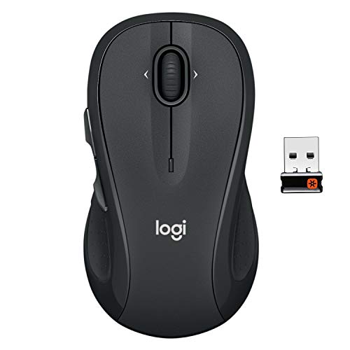 Logitech M510 Wireless Computer Mouse for PC with USB Unifying Receiver - Graphite, List Price is $27.99, Now Only $19.99, You Save $8.00 (29%)