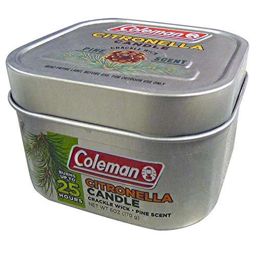 Coleman Scented Outdoor Citronella Candle with Wooden Crackle Wick - 6 oz, List Price is $4.99, Now Only $2.94, You Save $2.05 (41%)