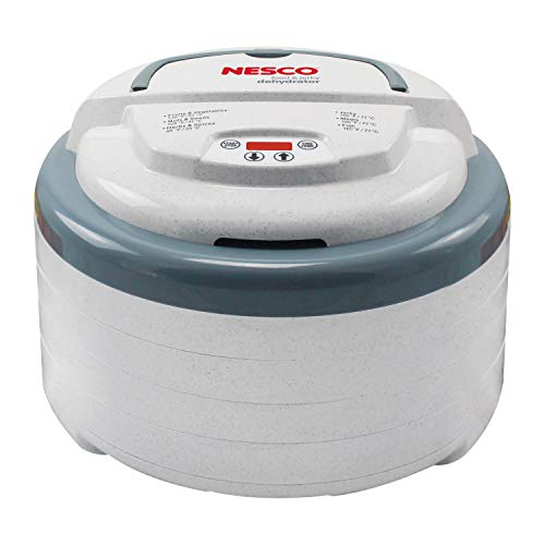 Nesco FD-79 Snackmaster Pro Digital Food Dehydrator for Snacks, Fruit, Beef Jerky, Meat, Vegetables & Herbs, Gray, 4 Trays, List Price is $99.99, Now Only $66.20, You Save $33.79 (34%)