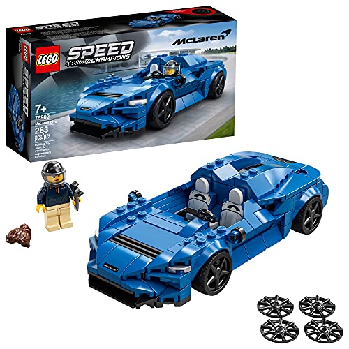 LEGO Speed Champions McLaren Elva 76902 Building Kit; Top Toy Car; Cool Toy for Kids; New 2021 (263 Pieces), List Price is $19.99, Now Only $15.99, You Save $4.00 (20%)
