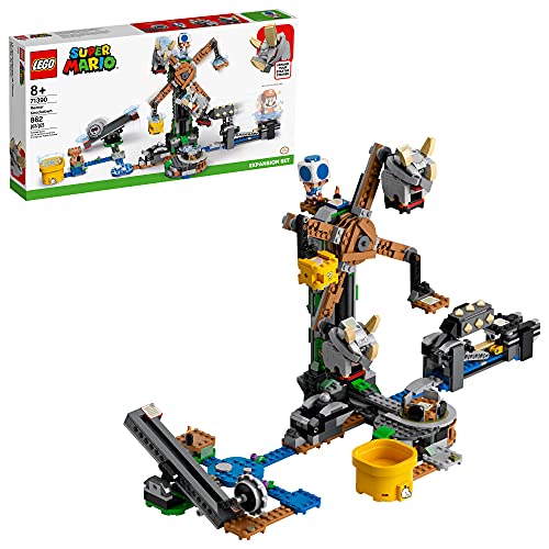 LEGO Super Mario Reznor Knockdown Expansion Set 71390 Building Kit; Collectible Toy Playset for Kids; New 2021 (862 Pieces), List Price is $69.99, Now Only $45.99