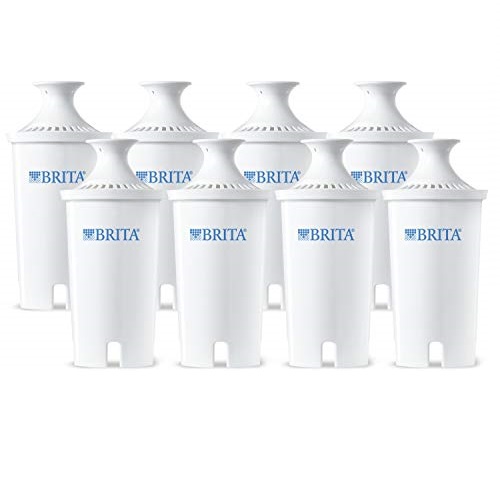Brita Standard Water Filter, Standard Replacement Filters for Pitchers and Dispensers, BPA Free, 8 Count, List Price is $33.32, Now Only $25.88, You Save $7.44 (22%)